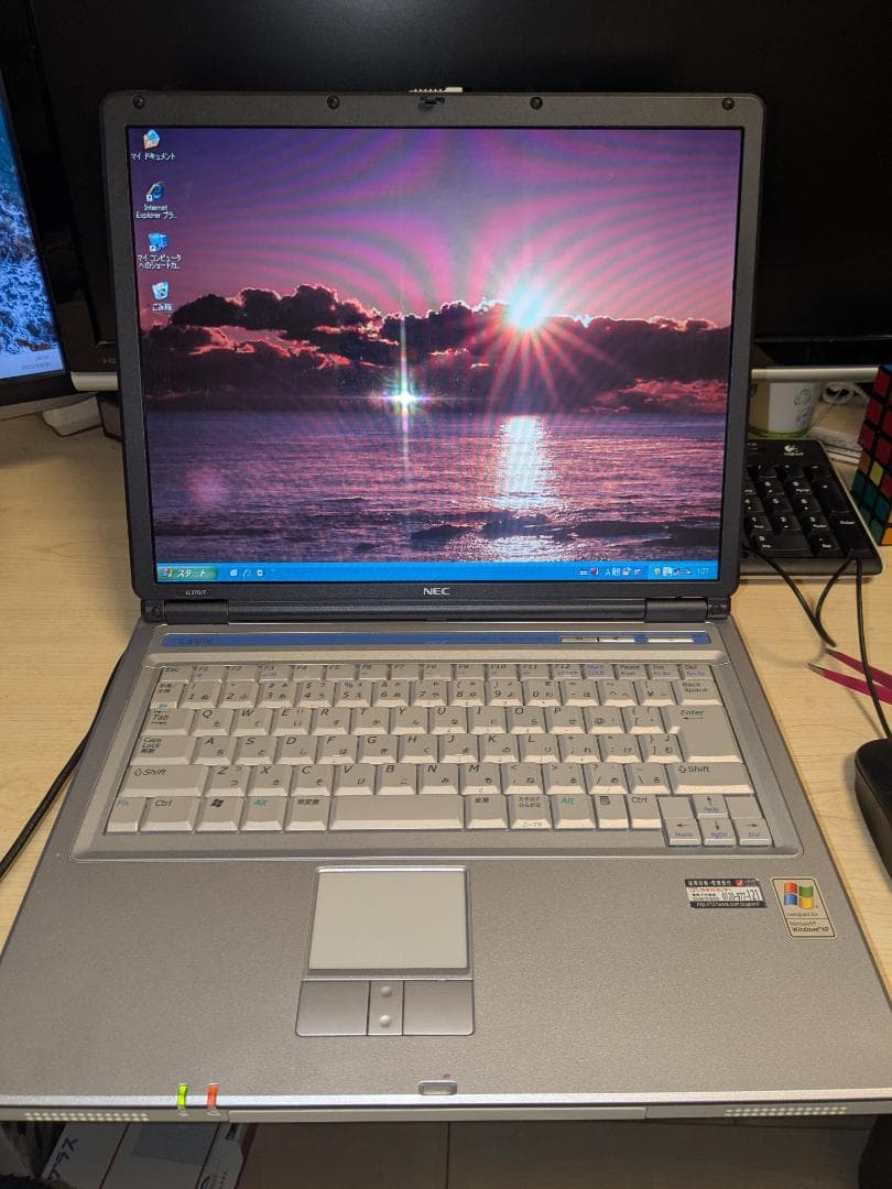 希少 美品 Windows XP ノートパソコン Lavie LL370