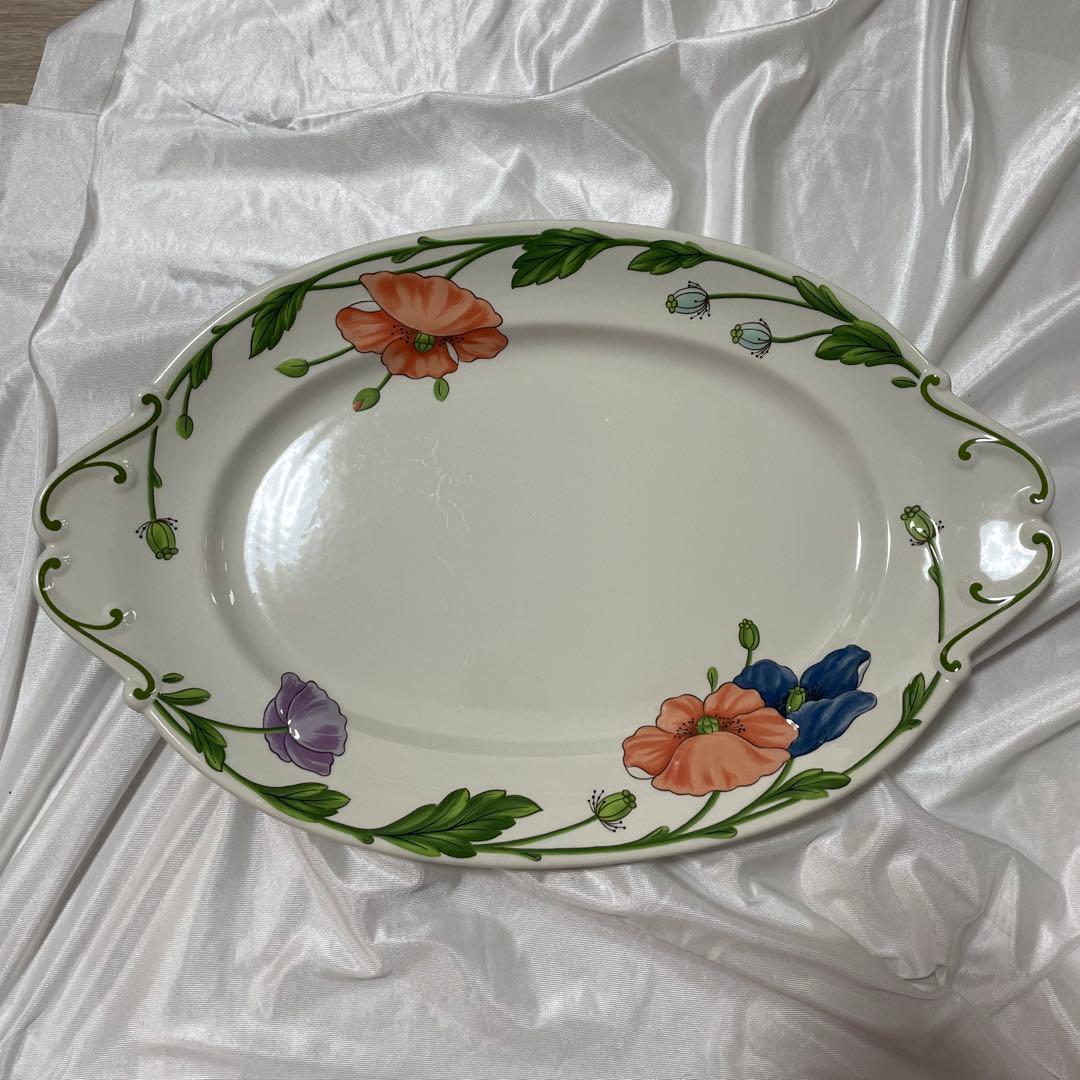 Villeroy & Boch ビレロイ＆ボッホ 大皿とシュガーポット