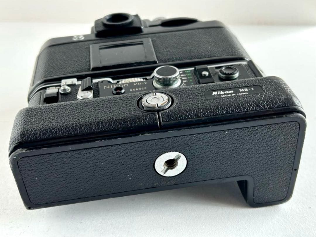 Nikon F2 フォトミック、MD付き ＊MDは動作未確認のため半ジャンク扱い