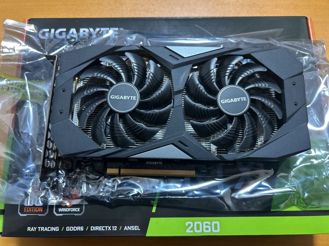 グラフィックボード・グラボ・ビデオカード GIGABYTE NVIDIA GeForceRTX2060 6GB