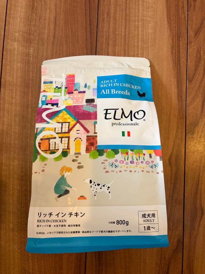 ELMO リッチインチキン ドライフード 5.4kg(800g×3 3kg×1)