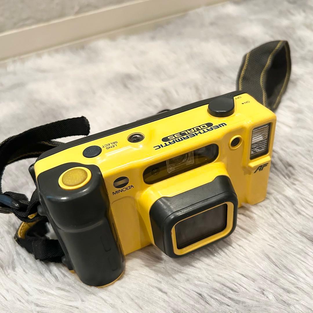 完動品★MINOLTA WEATHERMATIC DUAL 35 フィルムカメラ