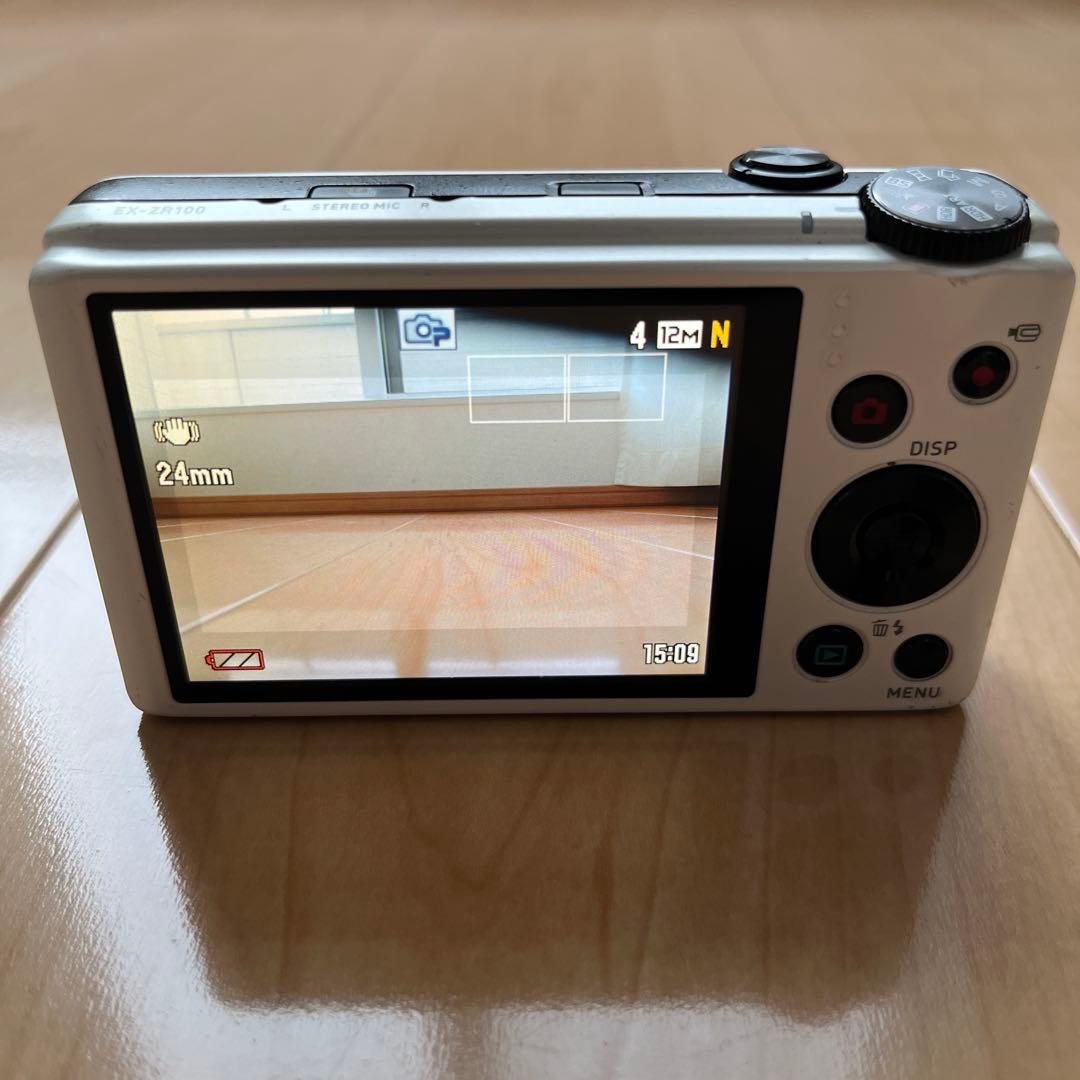 ジャンク品 CASIO EXILIM EX-ZR100