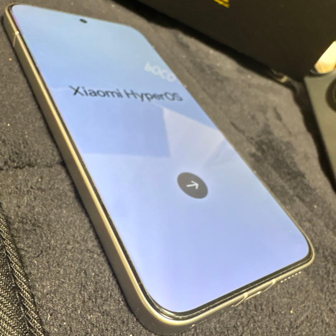 【美品】Xiaomi POCO F7 12GB+256GB ホワイト おまけ付き