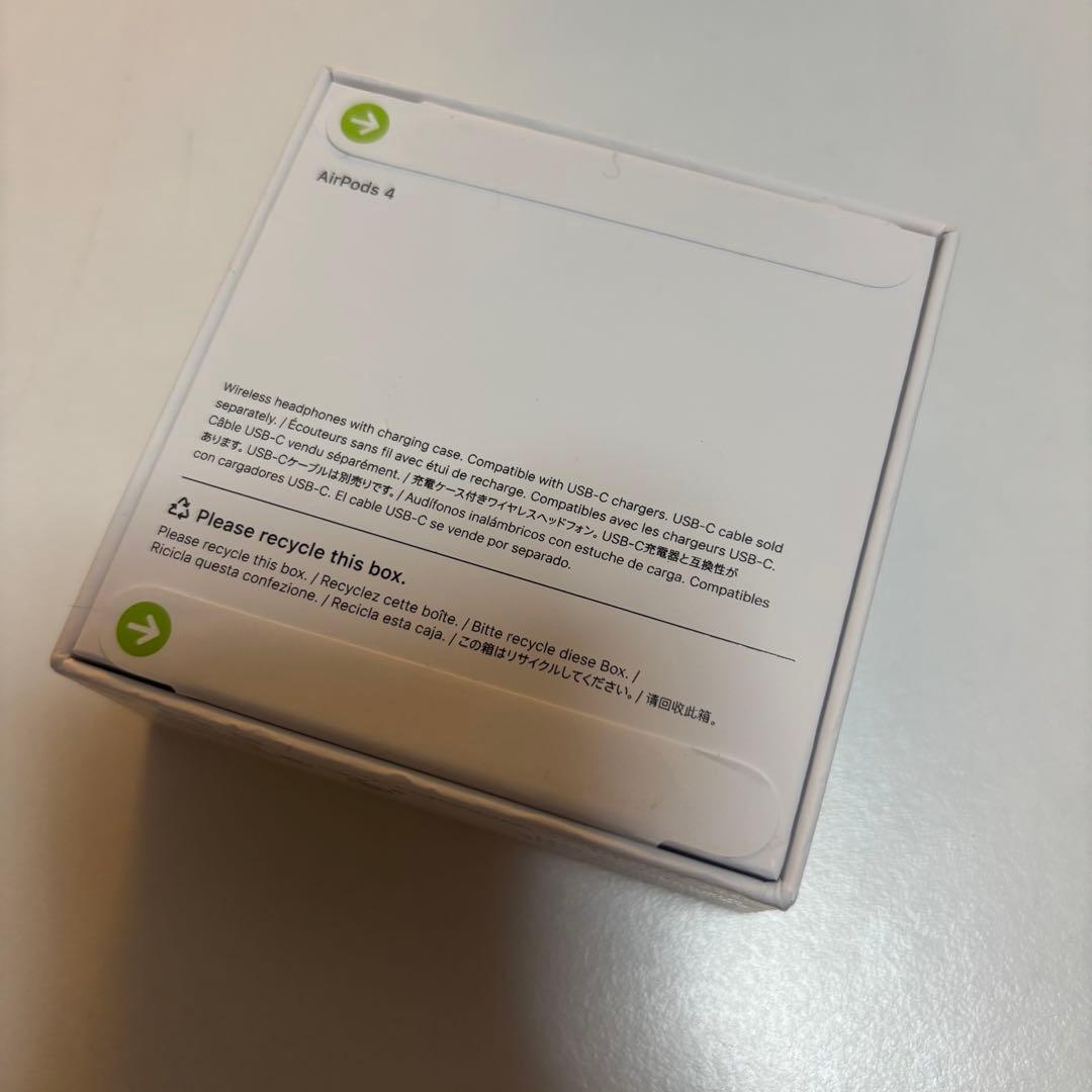 ★新品未開封★保証あり●AirPods 第4世代● MXP63J/A