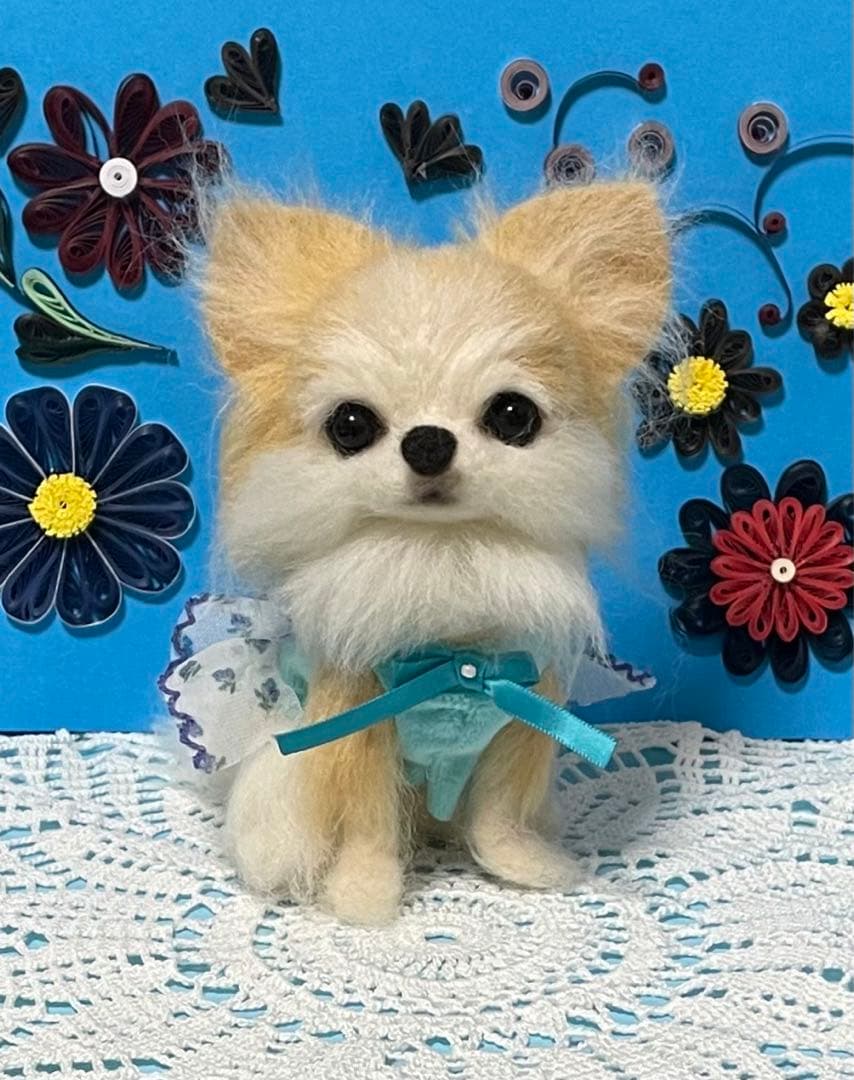 羊毛フェルト　チワワ