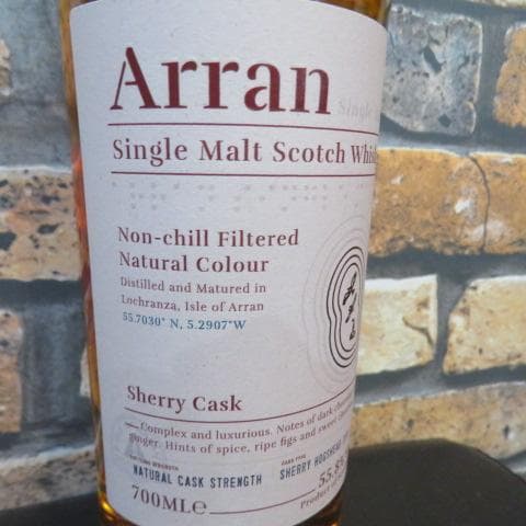 Arran アランシェリーカスク シングルモルトスコッチウイスキー 700ml