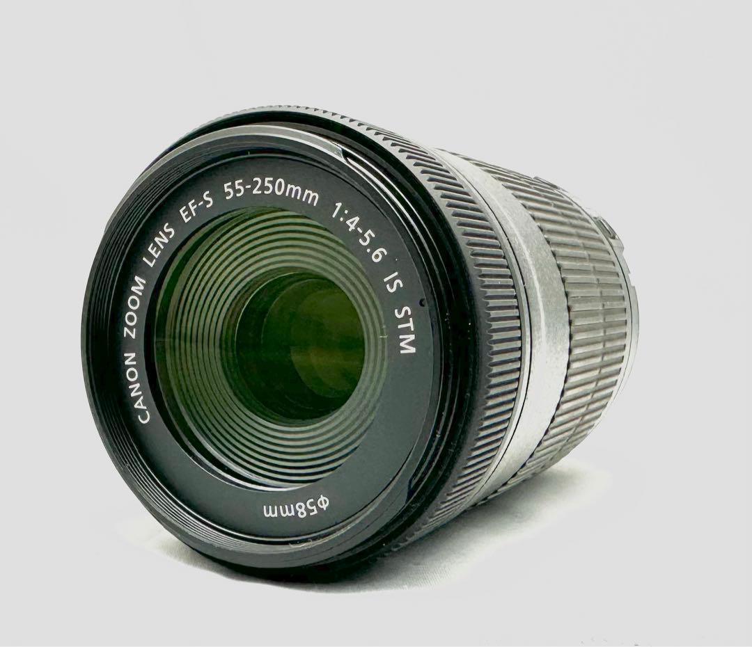値下げ！未使用に近い！Canon EF-S 55-250mm STM レンズ