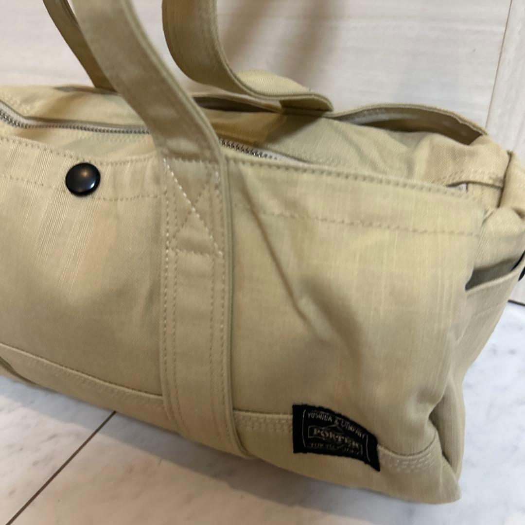 美品 PORTERポーター SUNNY サニー ミニボストンバッグ ベージュ