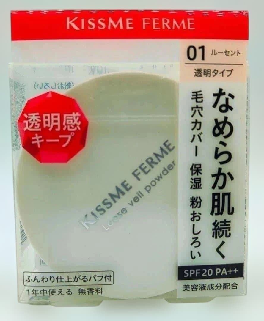 キスミーフェルムルースヴェールパウダー01 【６個セット売り】透明タイプ 6g