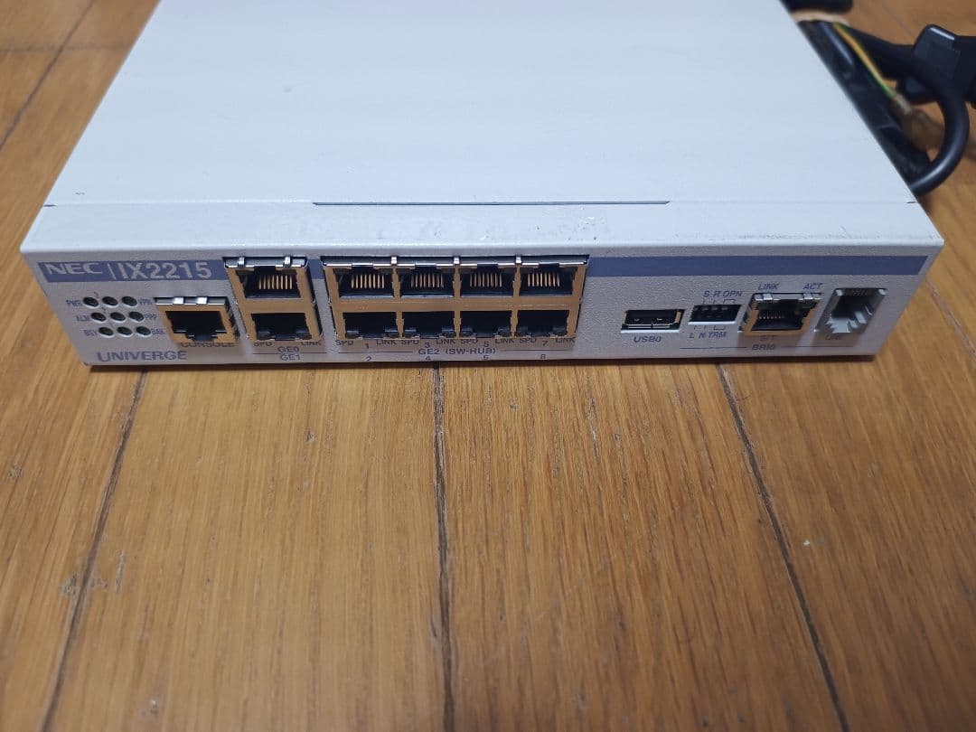 NEC UNIVERGE IX2215 ルータ