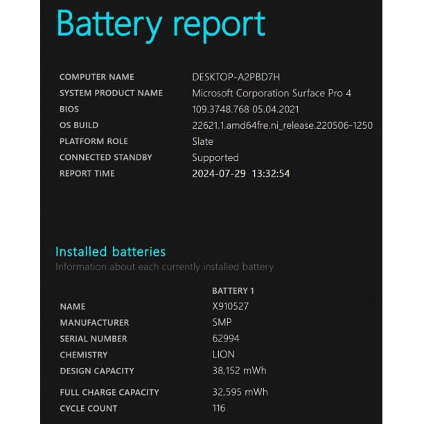バッテリー◎ Surface Pro 4 i5-6 SSD256GB 2in1
