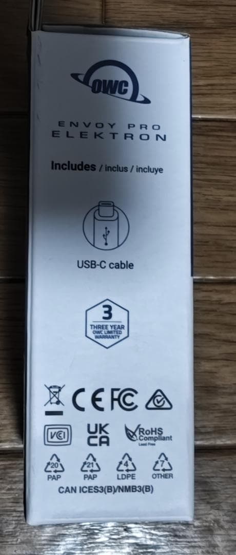 【新品・未使用】OWC Envoy Pro Elektron 2TB SSD