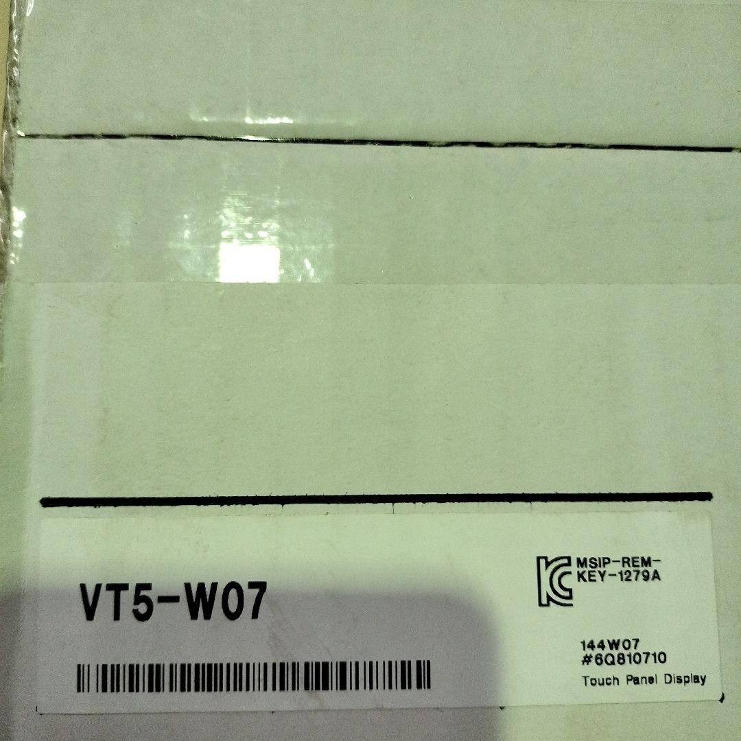 【新品、未使用】KEYENCE VT5-W07