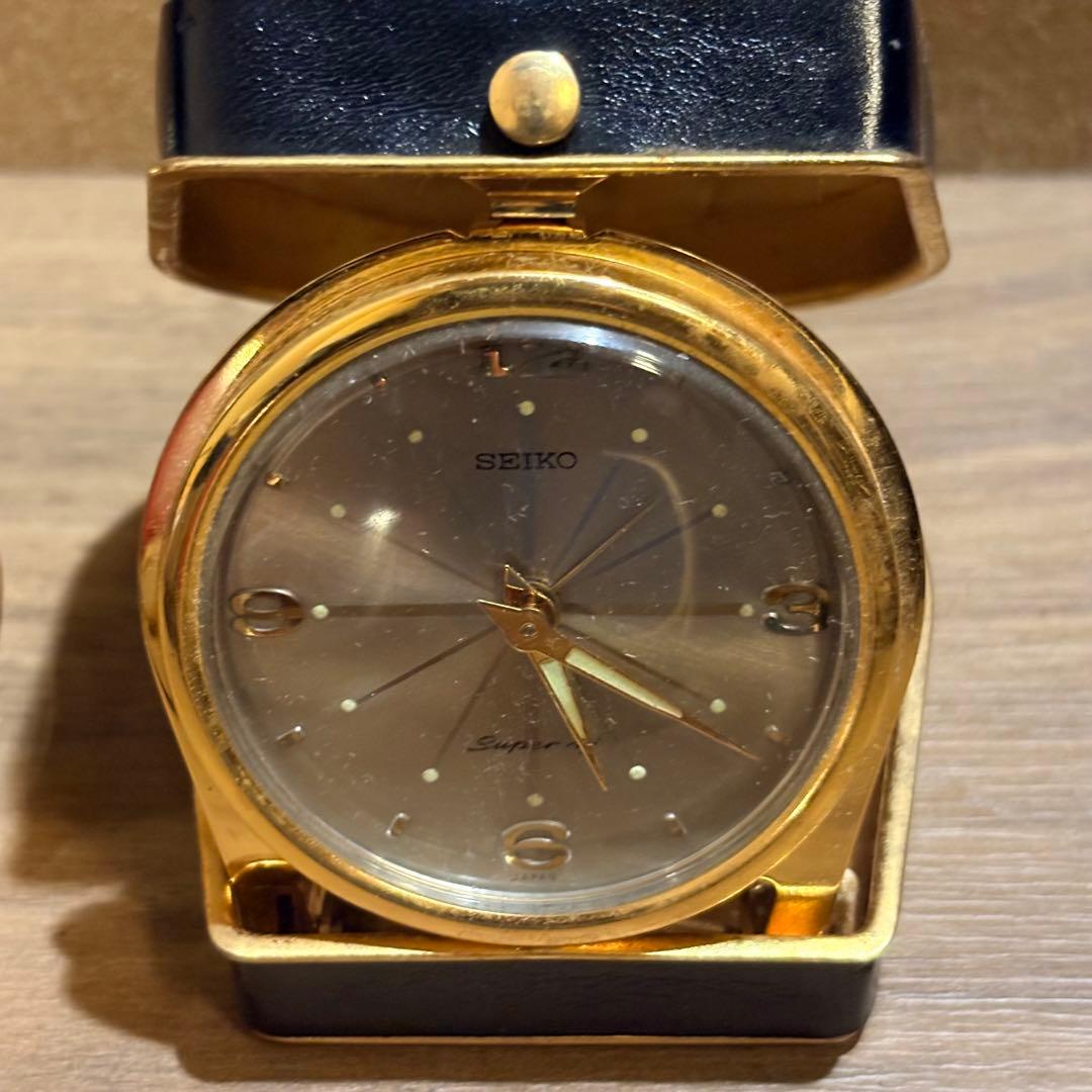 6台セット 昭和レトロ SEIKO セイコー トラベルウォッチ ゼンマイ