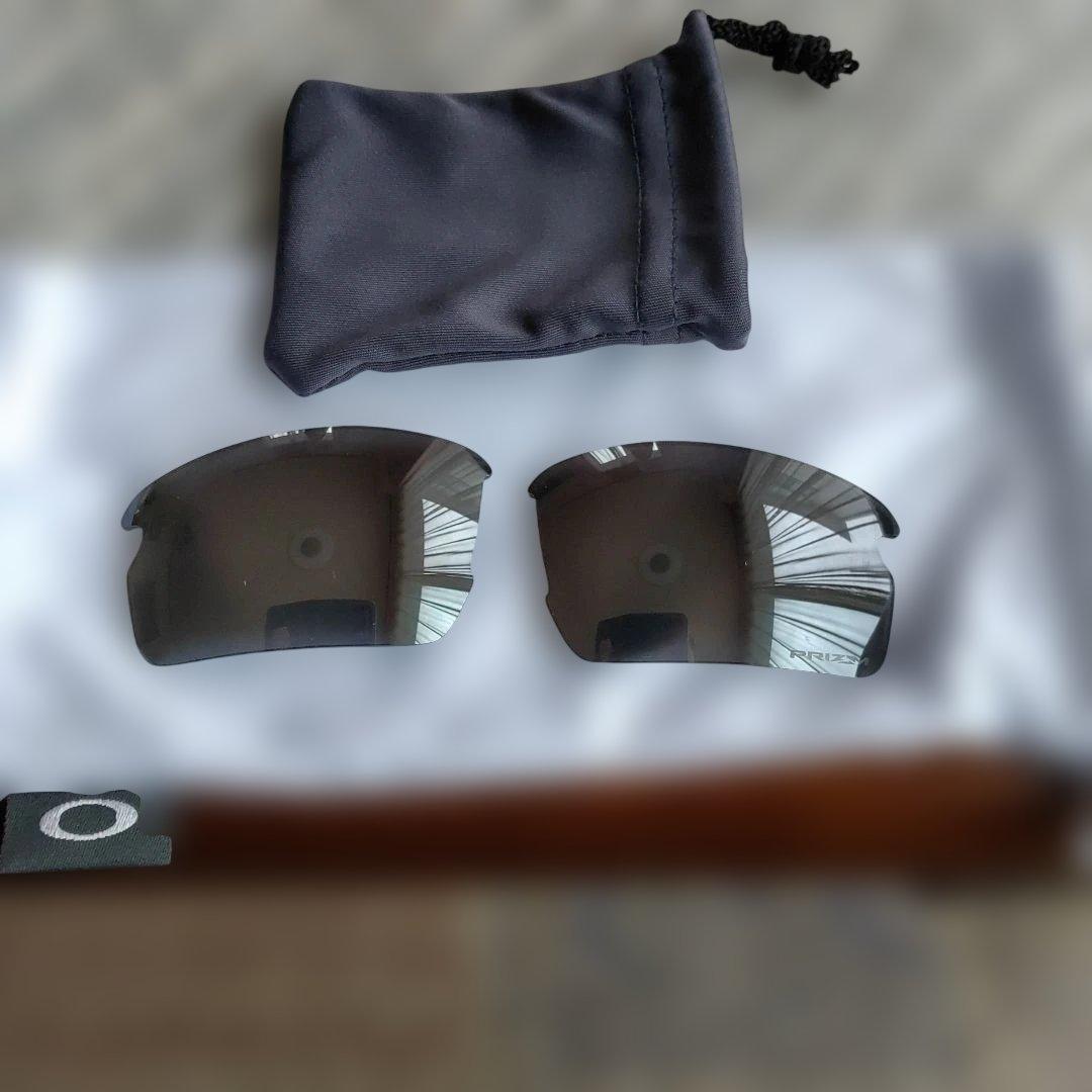 Oakley FLAK2.0スモーク正規品 交換用レンズ 収納ポーチ付き