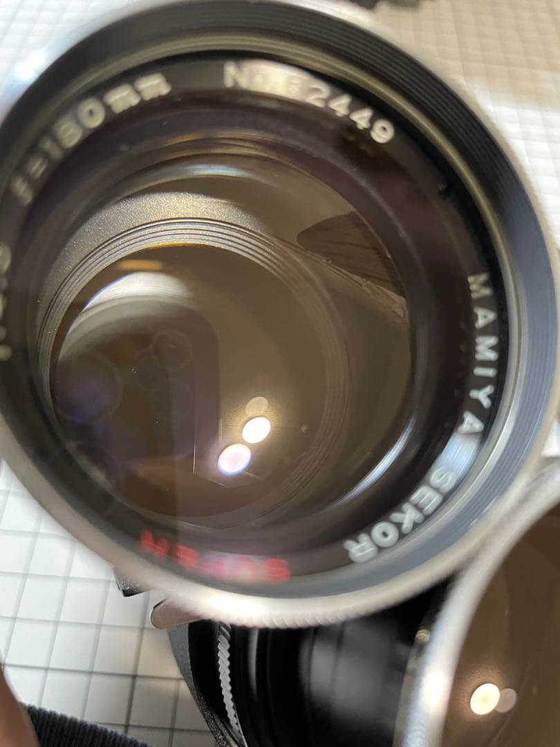 「美品引退品」Mamiya C330f レンズ3本付き 箱付き