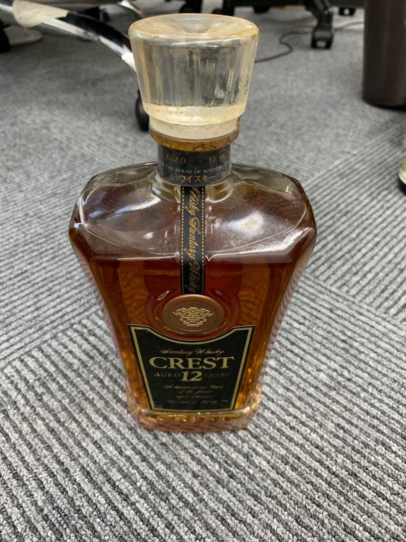 ウイスキー3点セットCrest12年Suntory 