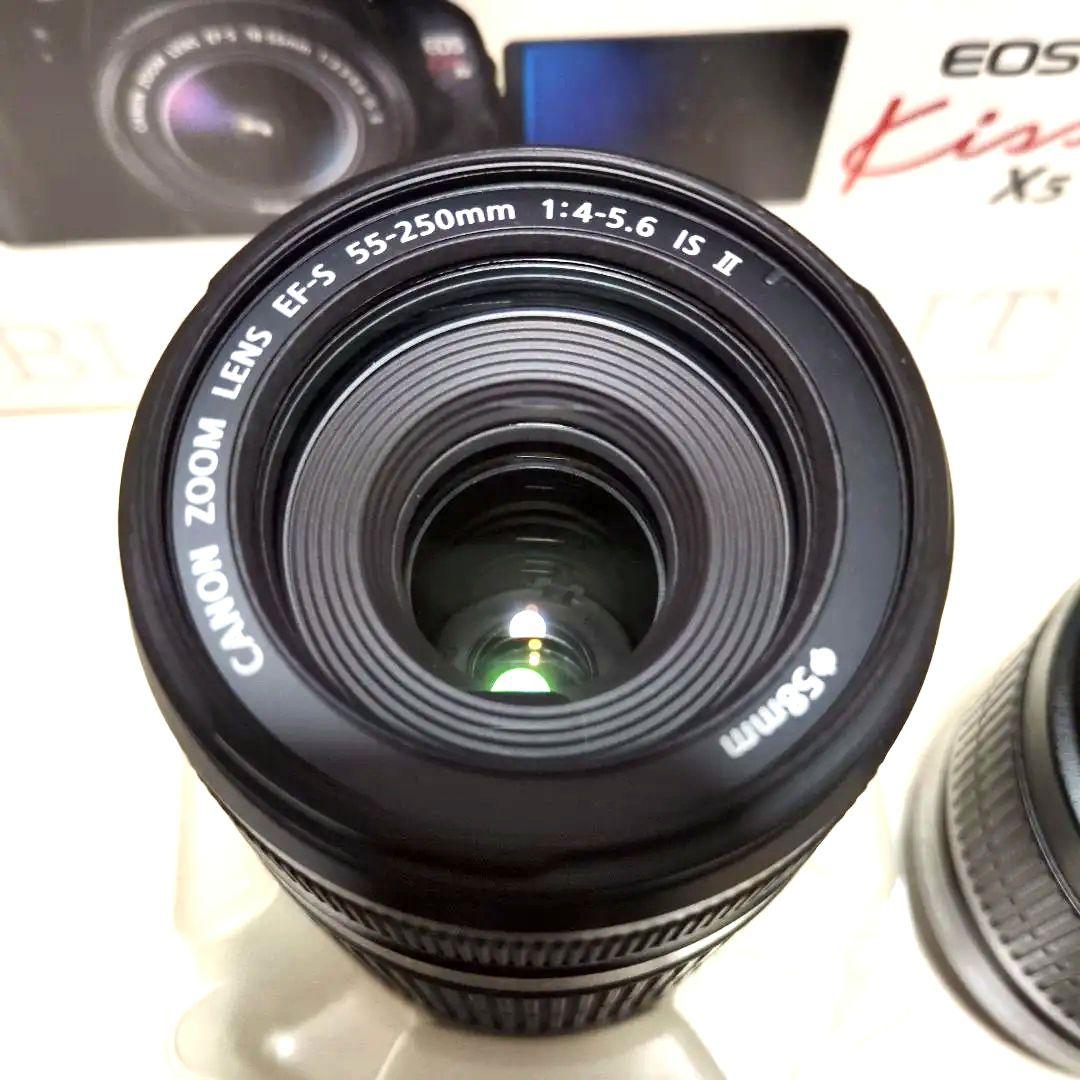 Canon EOS Kiss X5 ダブルズームキット＋ タムロンレンズ装着