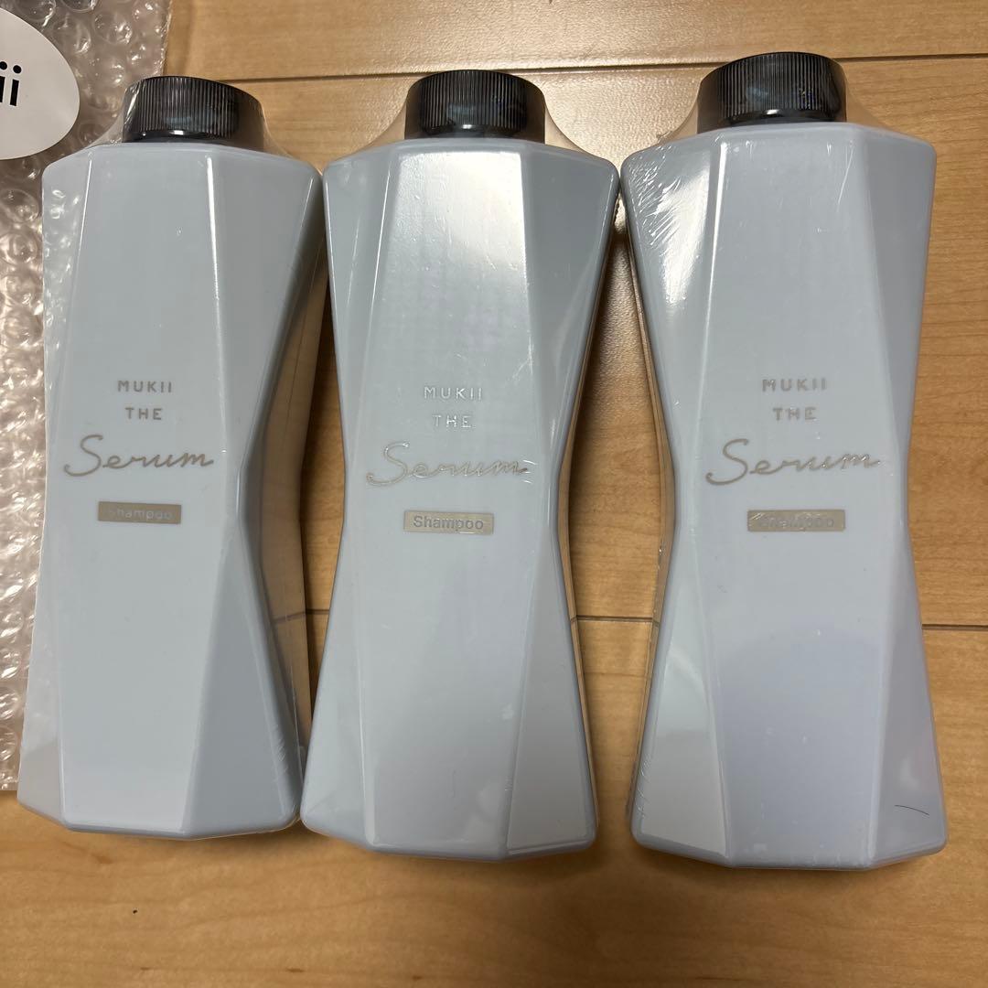 mukii ミューキー ザ セラム シャンプー 3本セット