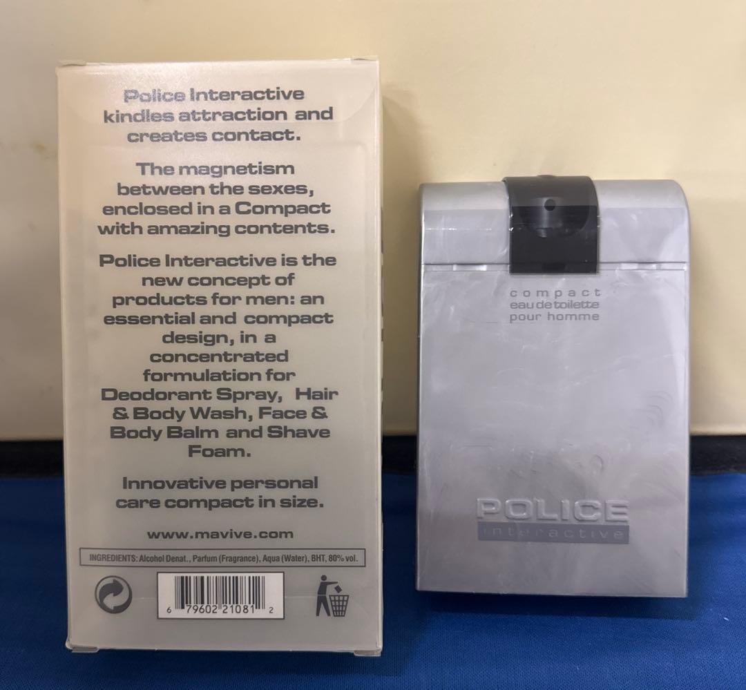 新品未使用　POLICE interactivd 香水　75ml