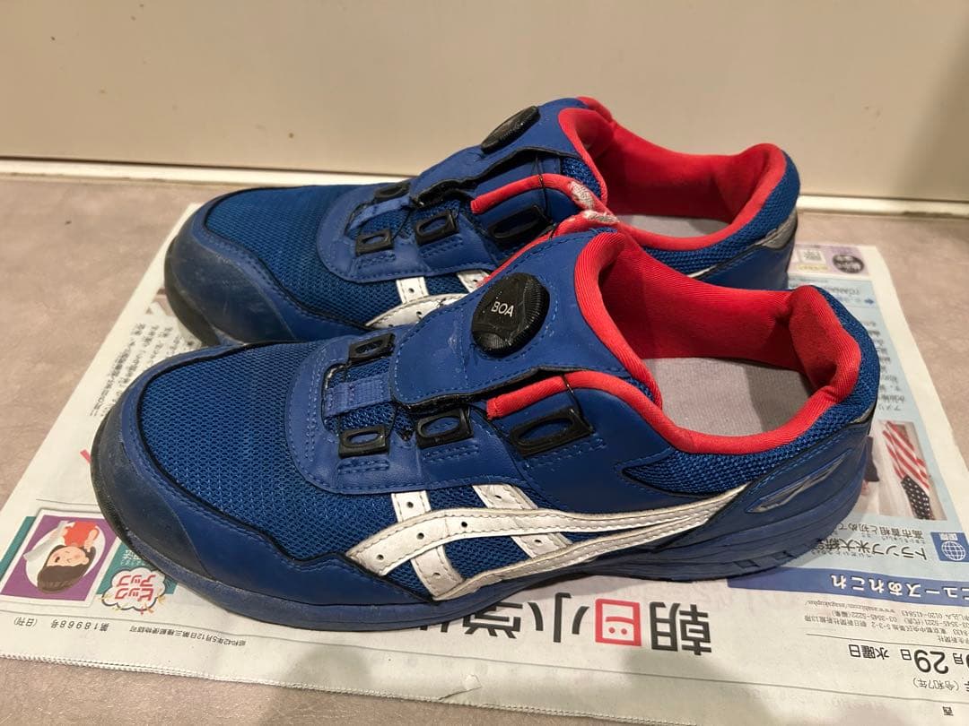 asics ボアシステム 安全靴 サイズ26.5