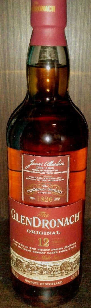 ウイスキー GLENDRONACH Original 12 700ml 43%