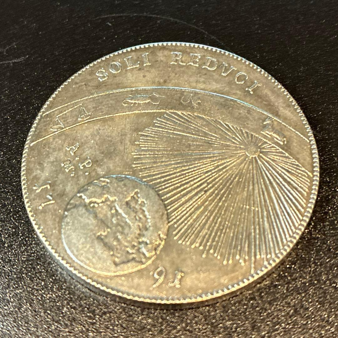 【29.19g】 イタリア 両シチリア王国 12タラリ 1791年 未鑑定品