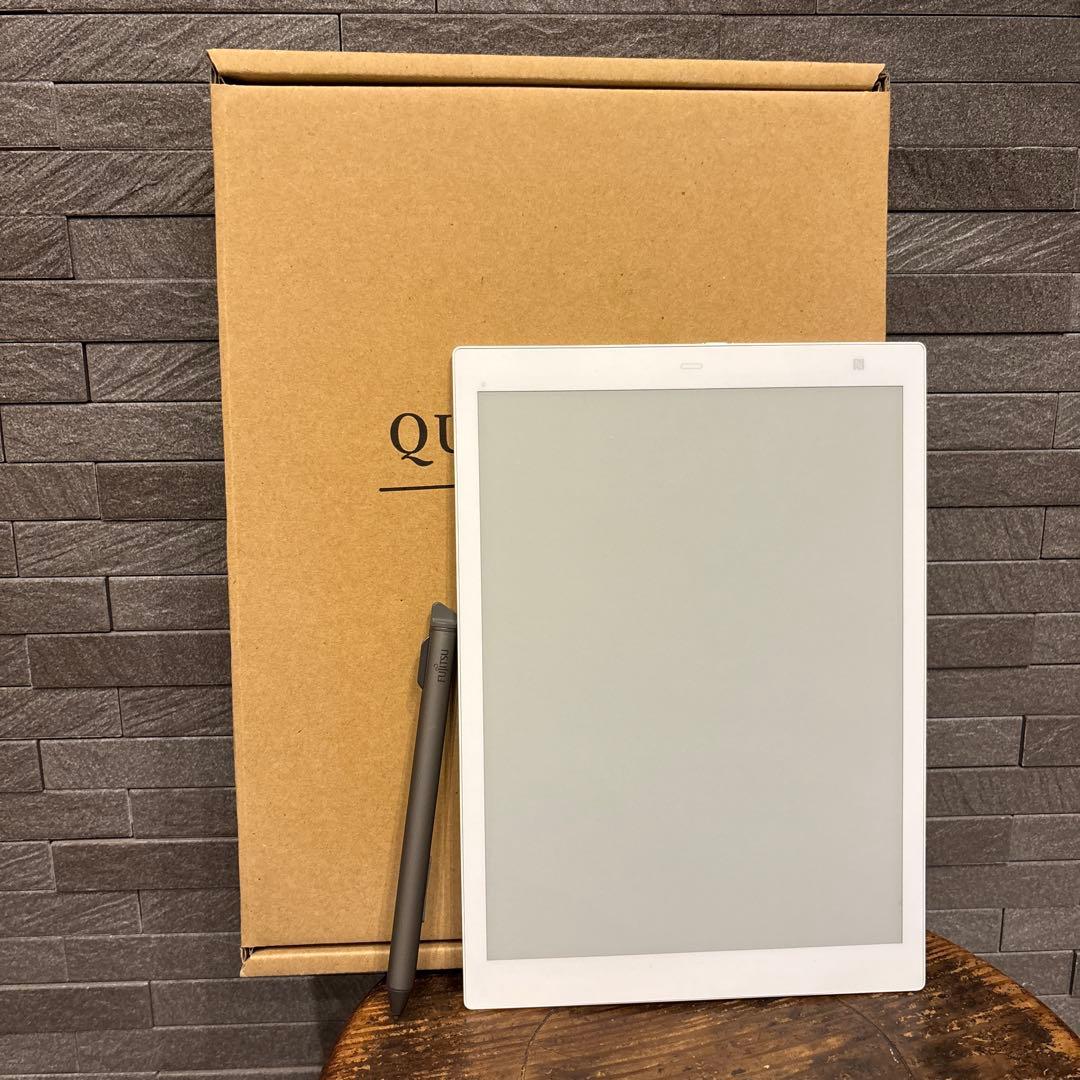 【美品】富士通 電子ペーパー A5サイズ QUADERNO クアデルノ 本体