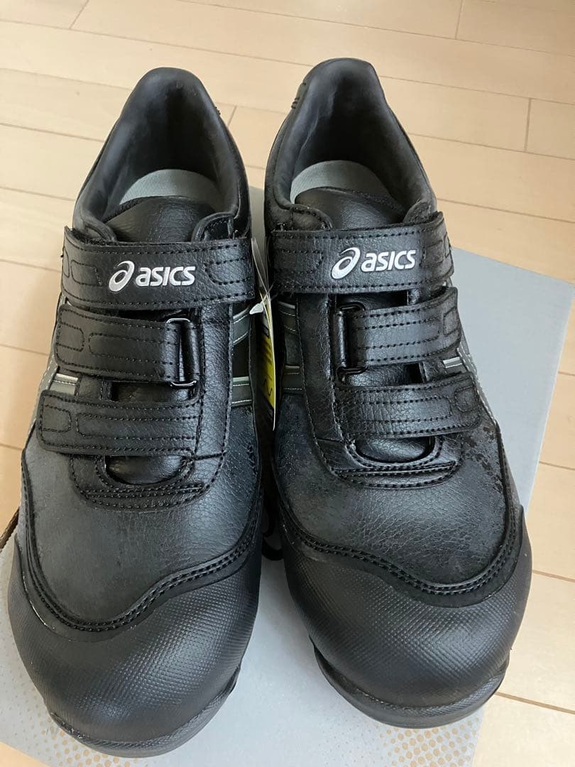 asics GEL 安全靴 ブラック 廃盤品　入手困難