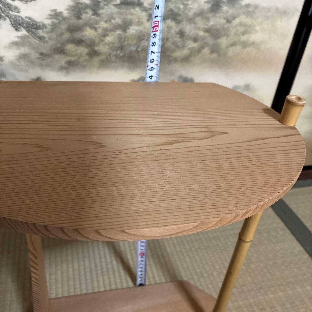 茶道具☆ 茶棚　渚棚　淡々斎好 【幸斎作】 紙箱あり　組立式