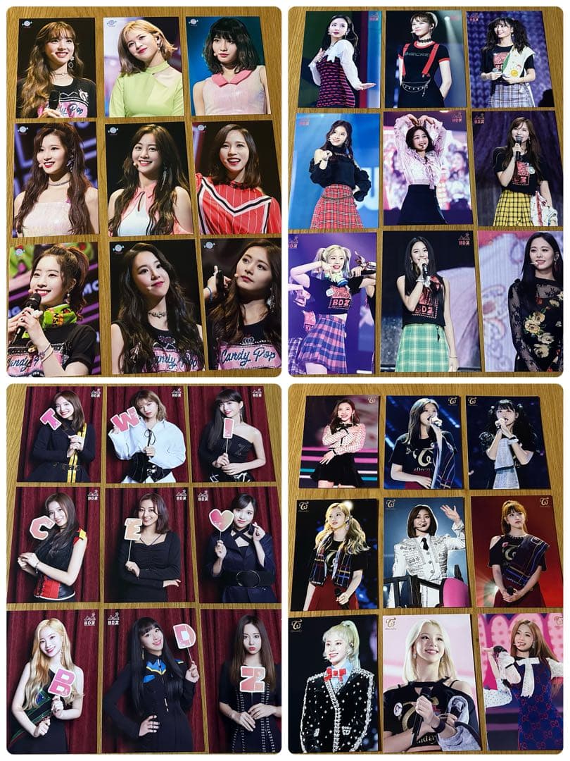 TWICE FC限定ランダムトレカ 36枚セット ケース付き