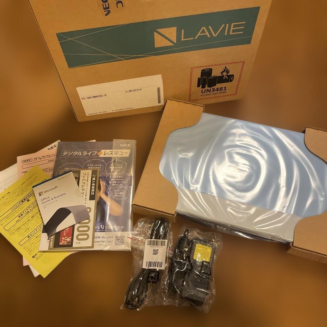 \"NEC\" LAVIE ノートPC PC-SN18WAEDS-D