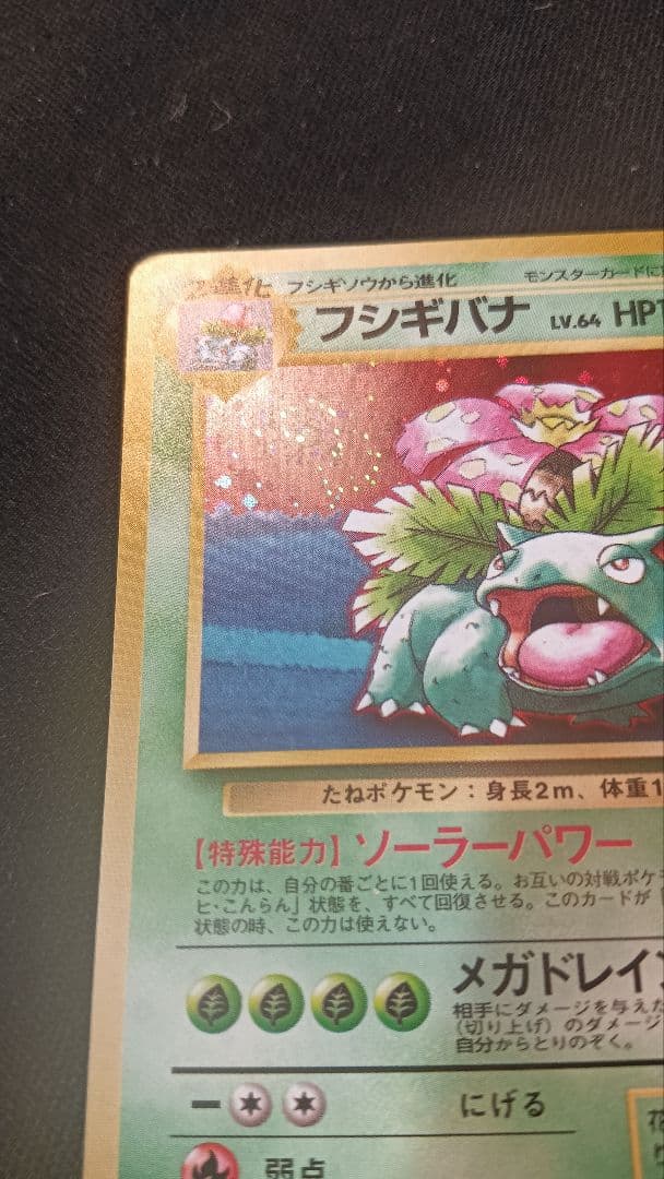 ポケモンカード　フシギバナ　旧裏　GB ナイスうずまき　渦巻　2重うずまき