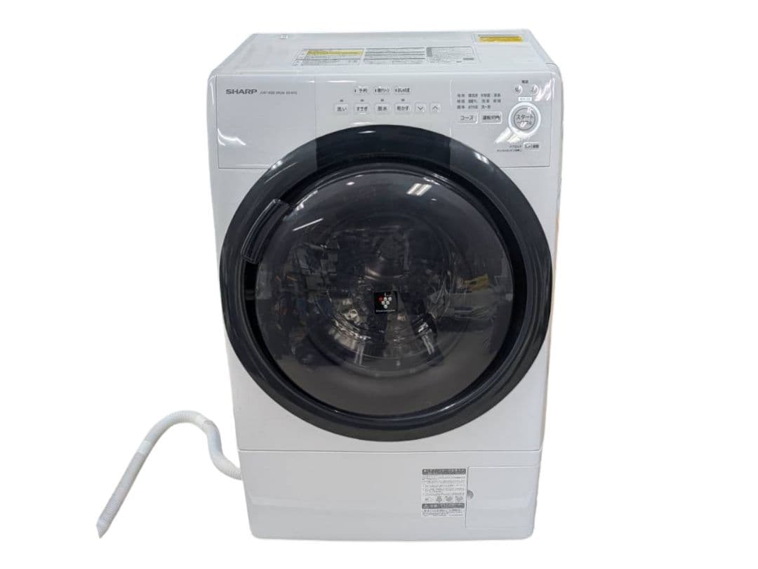 □SHARP ドラム式洗濯機 ES-S7G-WR 7kg 22年製