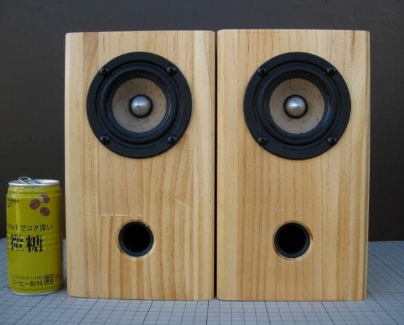 TangBand フルレンジスピーカー　自作　ペア