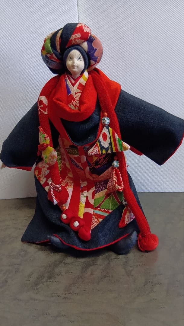 古布で作った韓国風人形
