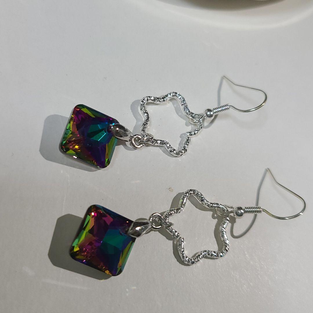 ハンドメイドピアス1638