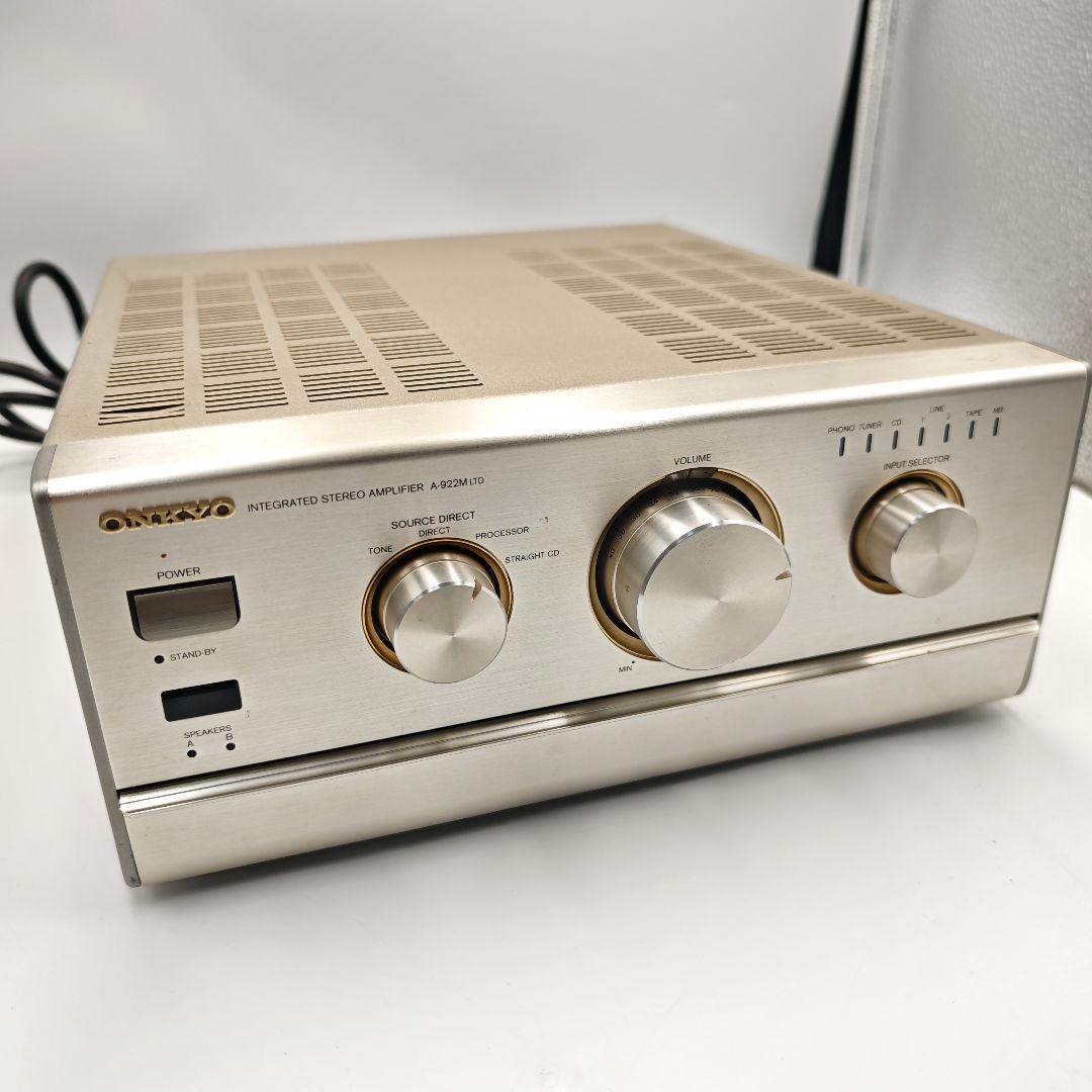 【良品・完全動作◎】ONKYO A-922M LTDプリメインアンプ