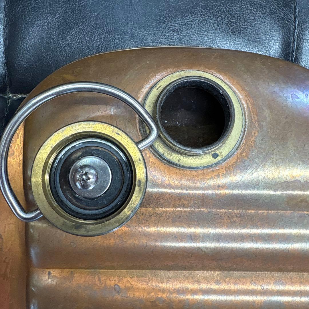 中古 新光堂 純銅湯たんぽ大 2.3L