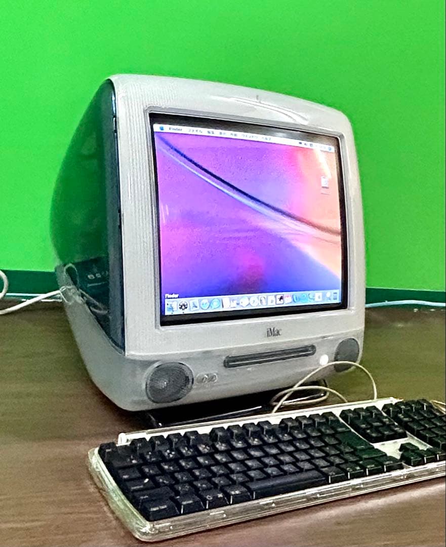 動作商品iMac DV Special Edition Graphite 本体と