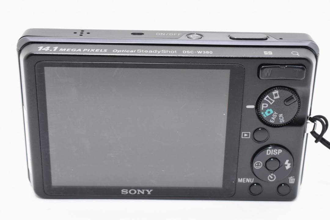 《 美品 》ソニー　SONY Cyber-shot DSC-W380 ブラック