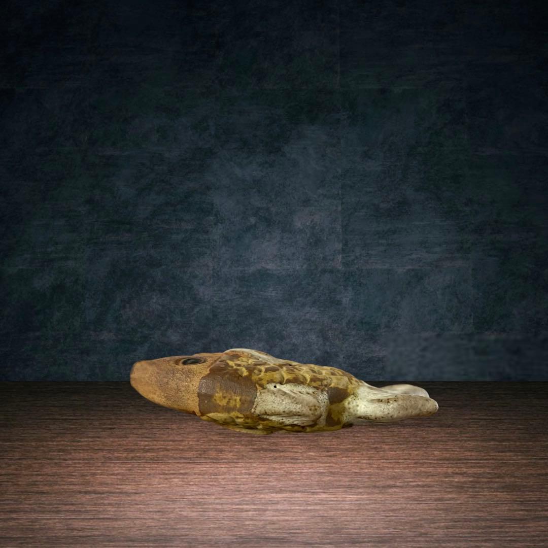 希少 Tremar Pottery 陶器の魚 フィギュリン 英国ヴィンテージ