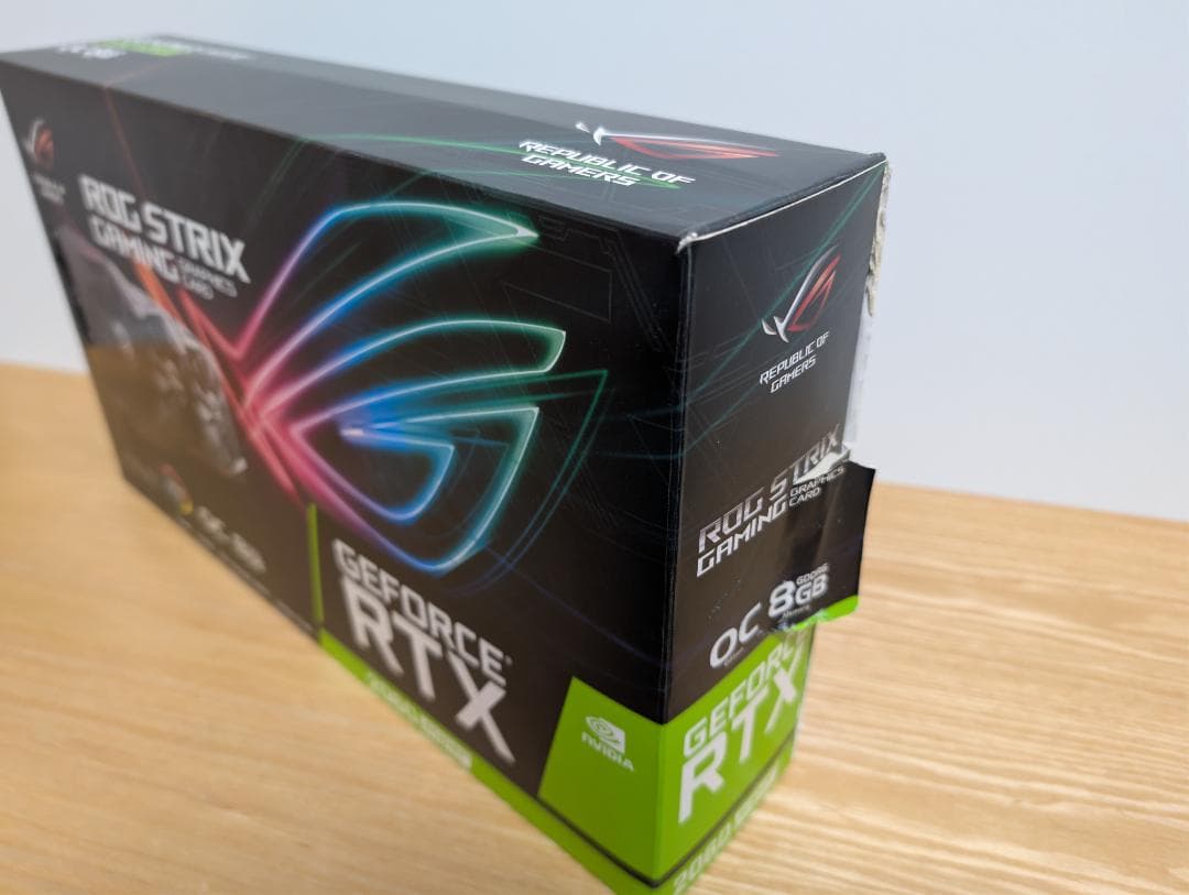 グラフィックボード・グラボ・ビデオカード ASUS ROG STRIX GeForce RTX 2060 Super