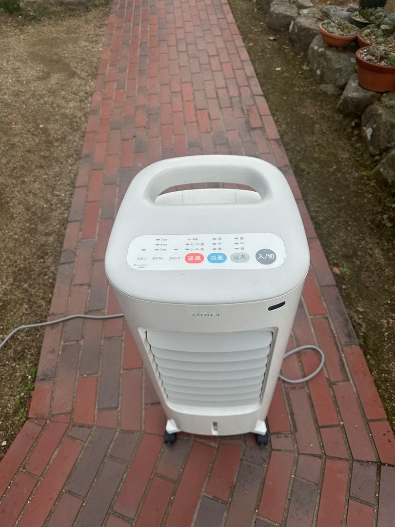 美品siroca 加湿つき温冷風扇 SH-C252 2023年製