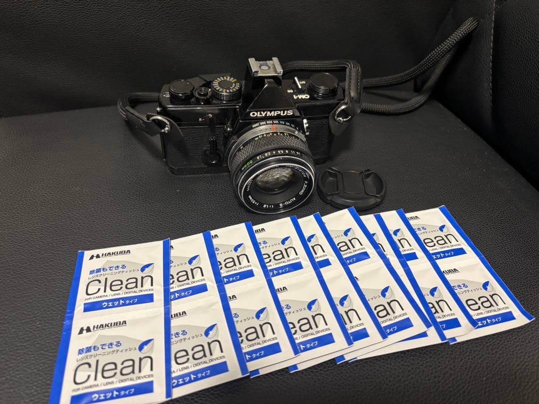 OLYMPUS OM-1 オリンパス　フィルム一眼レフカメラ 50mmレンズ