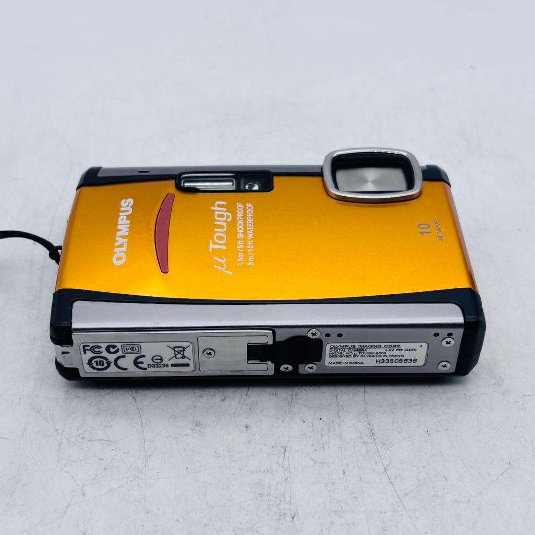 【美品動作確認済み】OLYMPUS μ Tough-6000