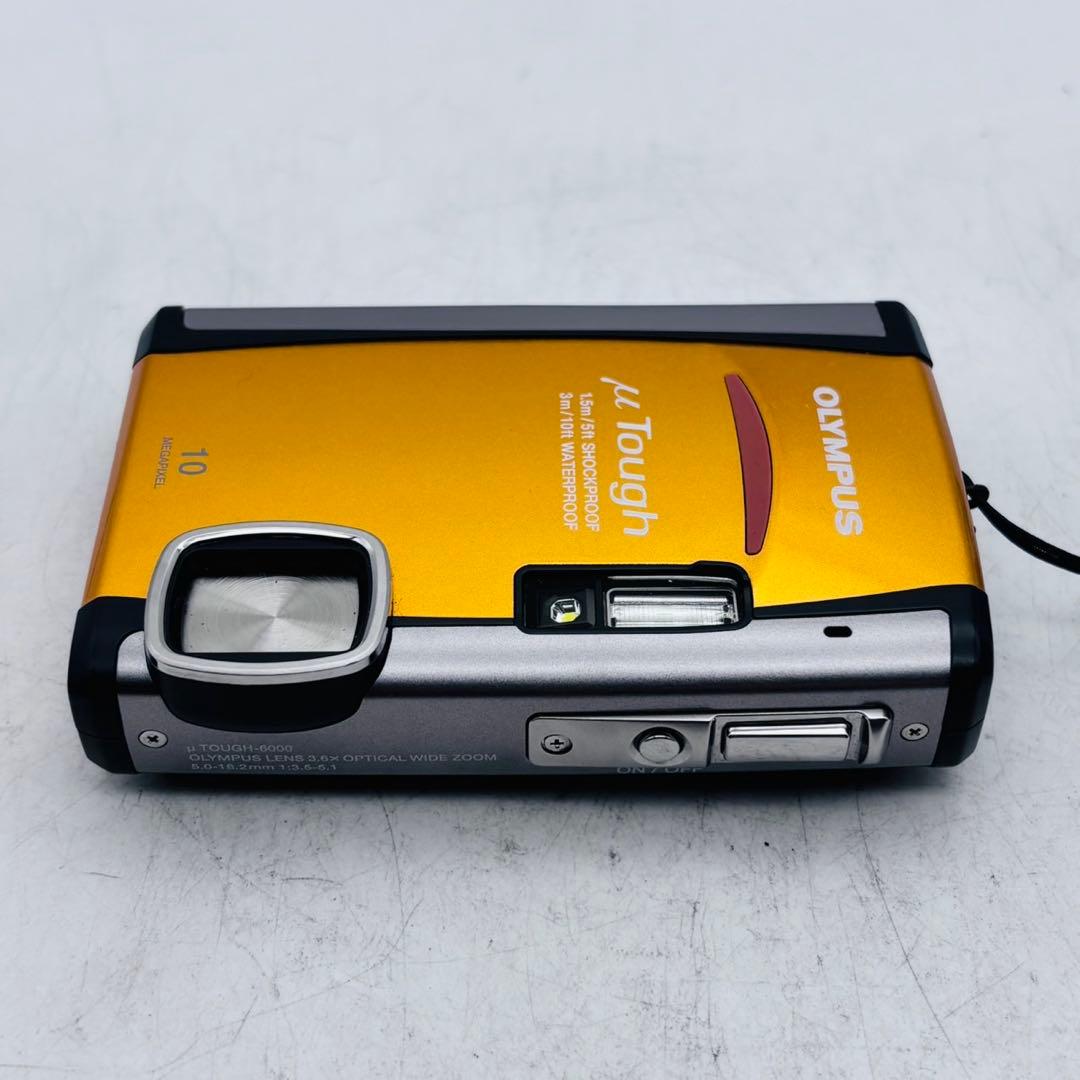 【美品動作確認済み】OLYMPUS μ Tough-6000