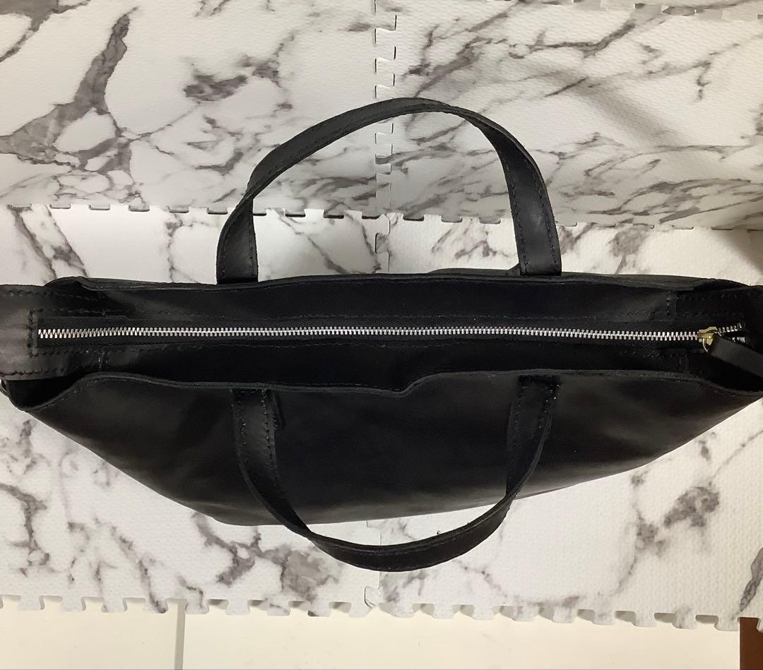 最終SALE⚫️【新品】【手縫】【本革（ヌメ）】トートバッグ