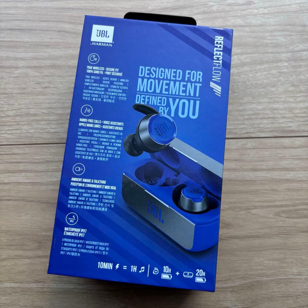【美品】JBL REFLECT FLOW PRO 完全ワイヤレスイヤホン